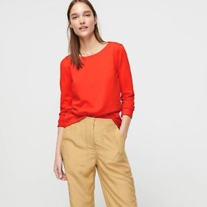 *NAVY BLUE* J. Crew Tie-Back Women's Shirt